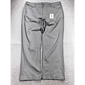 Graham Luxe Emerson Pants Mens 4x30‎ Performance Golf Fog Silver Grey $120 NWT